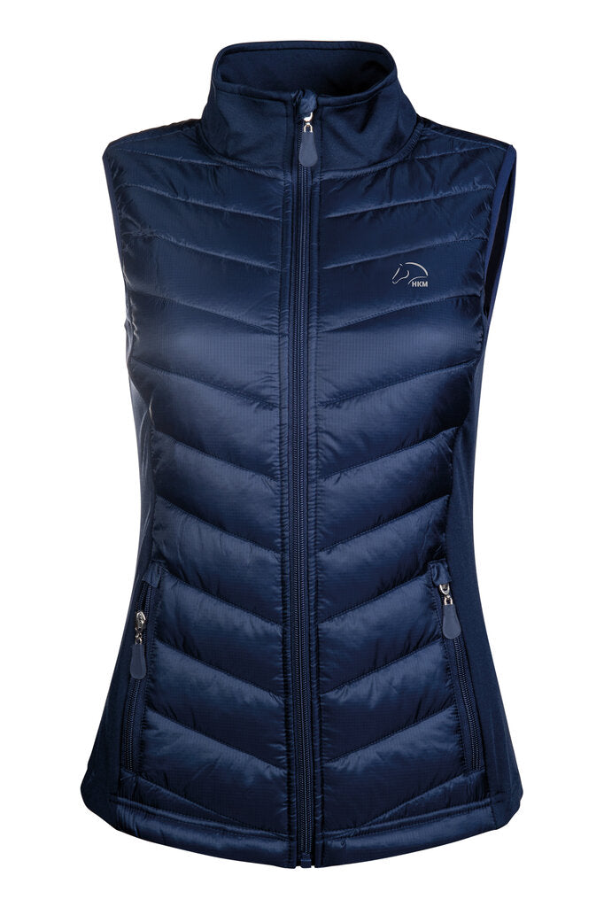 HKM Basel- Style Ladies Jersey/Nylon Vest - Breeches.com