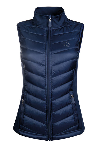 HKM Basel- Style Ladies Jersey/Nylon Vest - Breeches.com