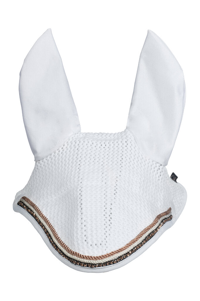 HKM Rosegold Glamour Ear Bonnet - Breeches.com