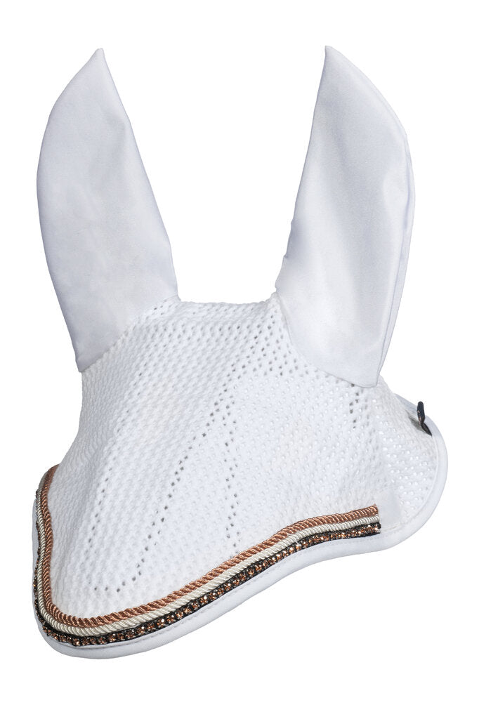 HKM Rosegold Glamour Ear Bonnet - Breeches.com