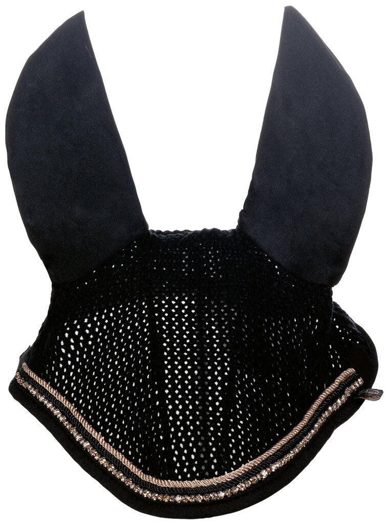 HKM Rosegold Glamour Ear Bonnet - Breeches.com