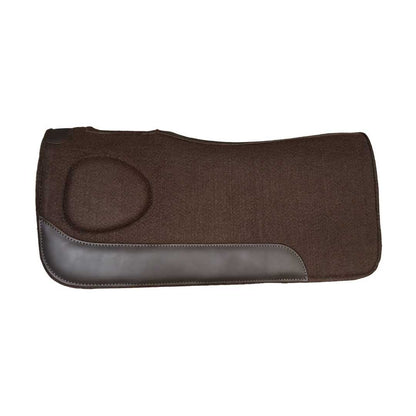TuffRider Zenith Ease Brown Polyester Felt Saddle Pad-3/4"