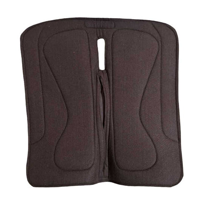 TuffRider Dynamic Ease Brown Polyester Felt Saddle Pad-3/4"