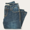 Stetson Women's 214 City Trouser Jeans In Medium Wash