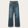 Stetson Women's 214 City Trouser Jeans In Medium Wash