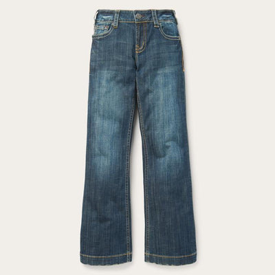 Stetson Women's 214 City Trouser Jeans In Medium Wash