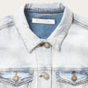 Stetson Womens Light Wash Denim Vest
