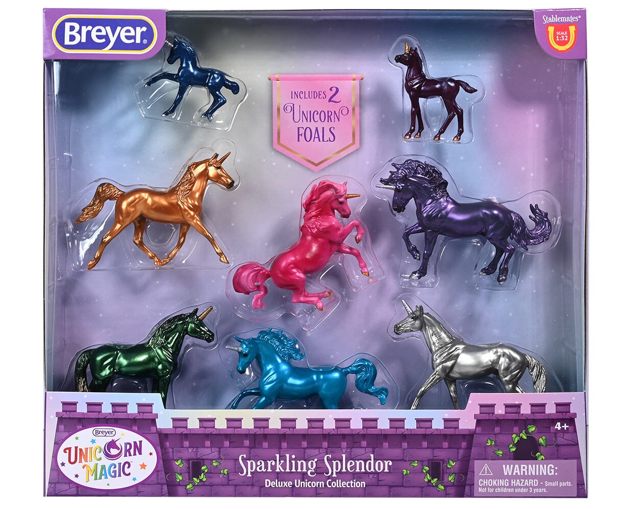 Breyer Sparkling Splendor Deluxe Unicorn Set