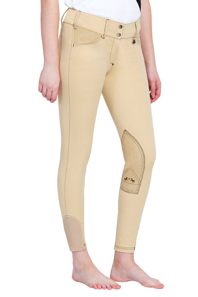 Equine Couture Ladies Sportif Natasha Knee Patch Breeches_13