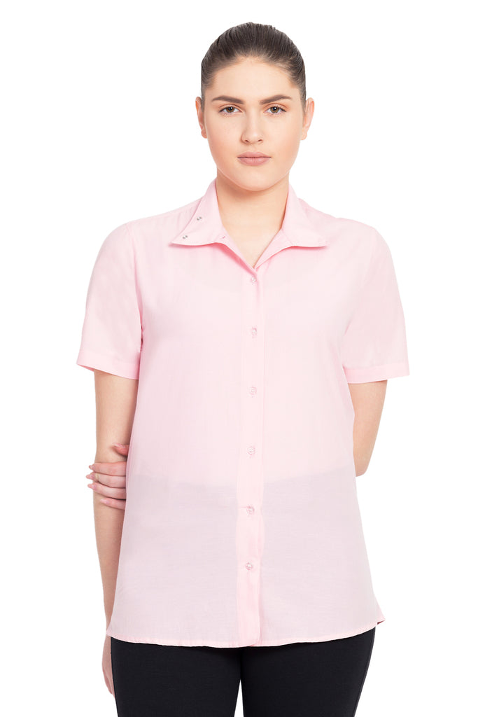 TuffRider Ladies Starter Short Sleeve Show Shirt_7