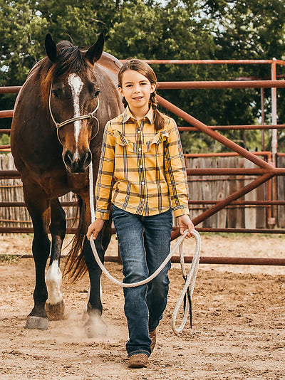 Wrangler Girl's  Boot Cut Jean