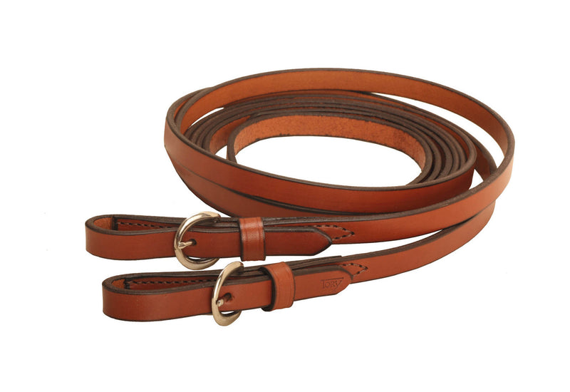 Tory Leather 5/8 X 7 Single Ply Buckle End Rein- London_1