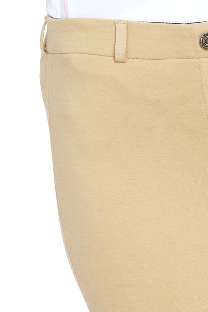 TuffRider Ladies Pull-On Knee Patch Breeches - Breeches.com
