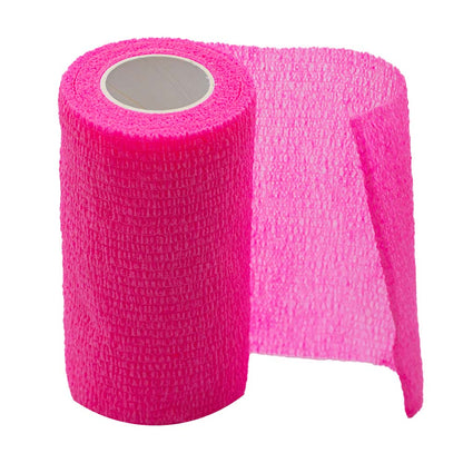 TuffRider TuffWrap Cohesive Bandage- Hot Pink