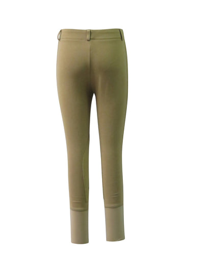 TuffRider Children's Cotton Pull-On Knee Patch Breeches - Breeches.com