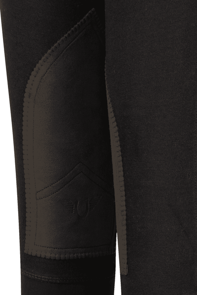 TuffRider Children's Cotton Pull-On Knee Patch Breeches - Breeches.com