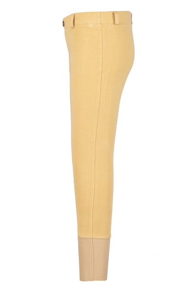 TuffRider Children's Cotton Pull-On Knee Patch Breeches - Breeches.com