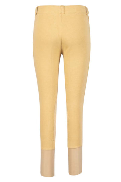 TuffRider Children's Cotton Pull-On Knee Patch Breeches - Breeches.com