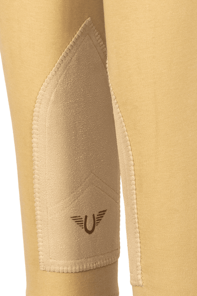 TuffRider Children's Cotton Pull-On Knee Patch Breeches - Breeches.com