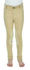 TuffRider Children's Thelwell Sweep Embroidered Pull-On Knee Patch Jods - Breeches.com