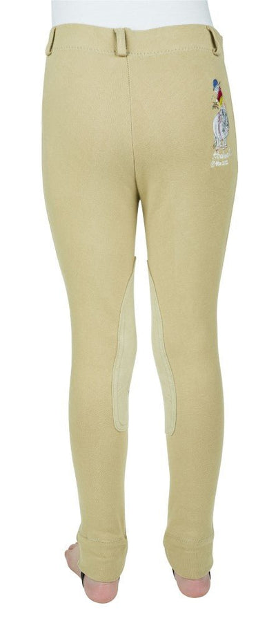 TuffRider Children's Thelwell Sweep Embroidered Pull-On Knee Patch Jods - Breeches.com