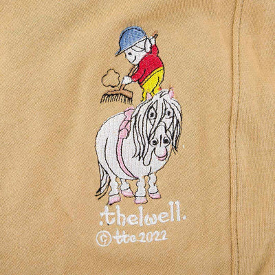 TuffRider Children's Thelwell Sweep Embroidered Pull-On Knee Patch Jods - Breeches.com