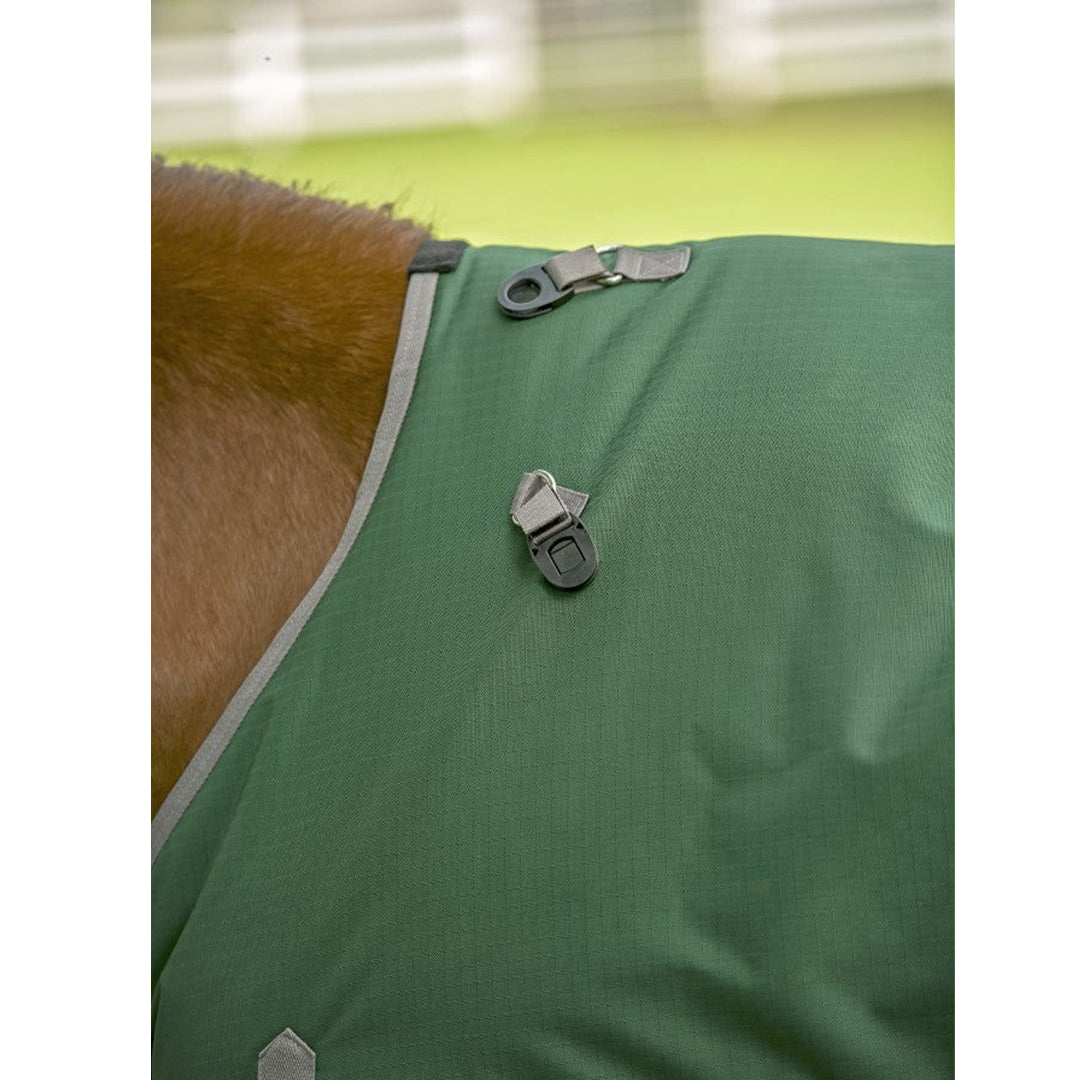 TuffRider Mini 1200D Ripstop Medium Weight 200gms Two Tone Turnout Blanket With Standard Neck - Breeches.com