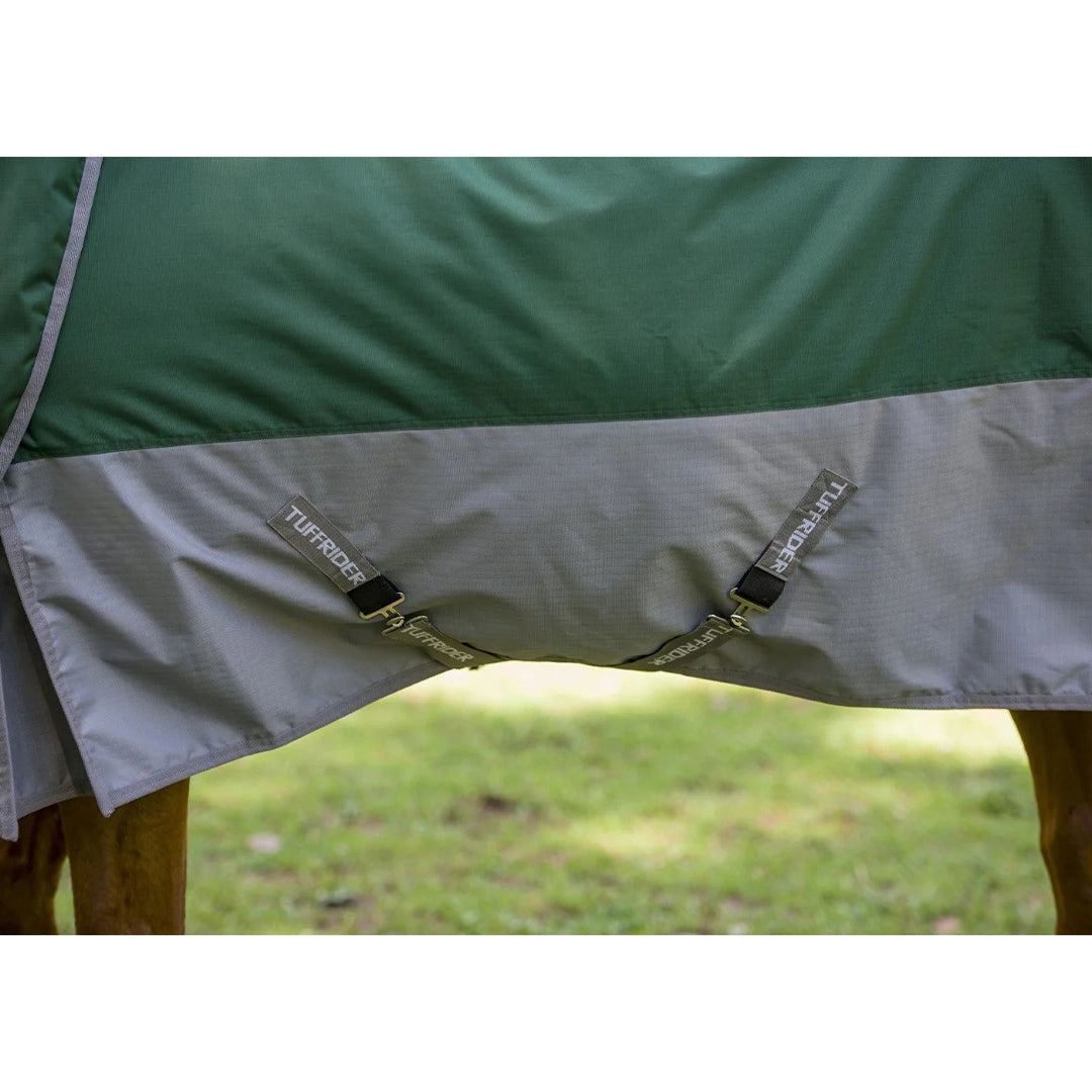 TuffRider Mini 1200D Ripstop Medium Weight 200gms Two Tone Turnout Blanket With Standard Neck - Breeches.com