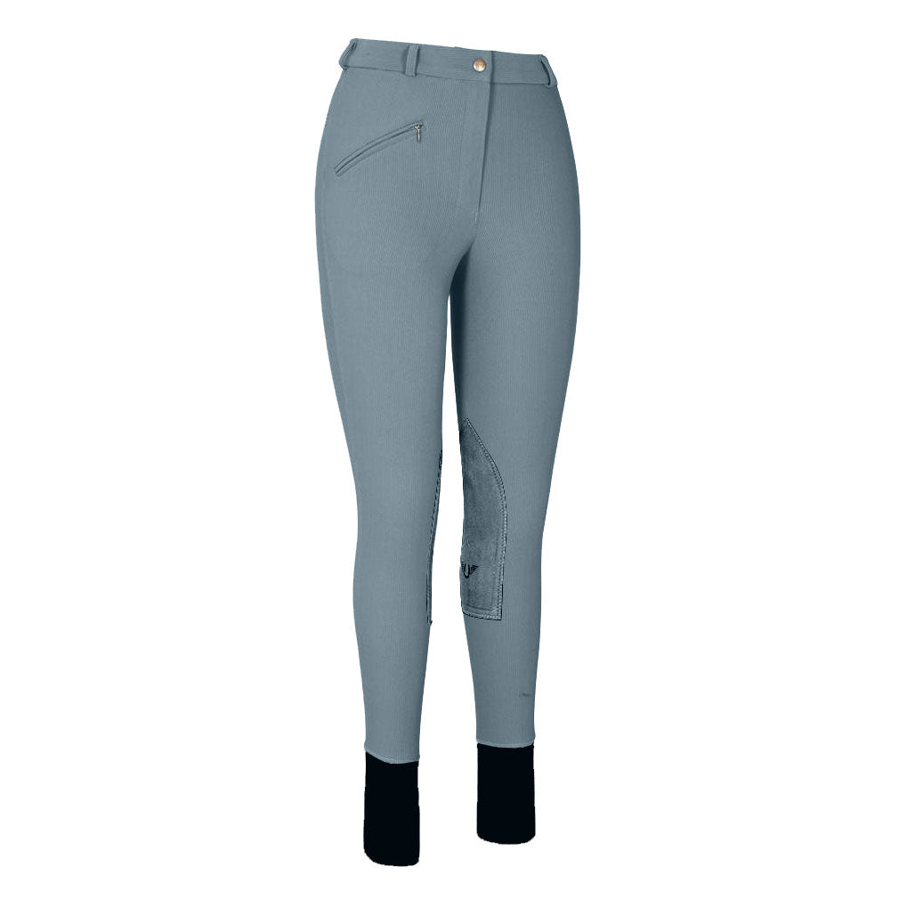 TuffRider Ladies Ribb Knee Patch Breeches - Breeches.com