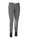 TuffRider Ladies Ribb Lowrise Pull-On Knee Patch Breeches - Breeches.com