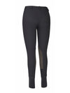 TuffRider Ladies Ribb Lowrise Pull-On Knee Patch Breeches - Breeches.com