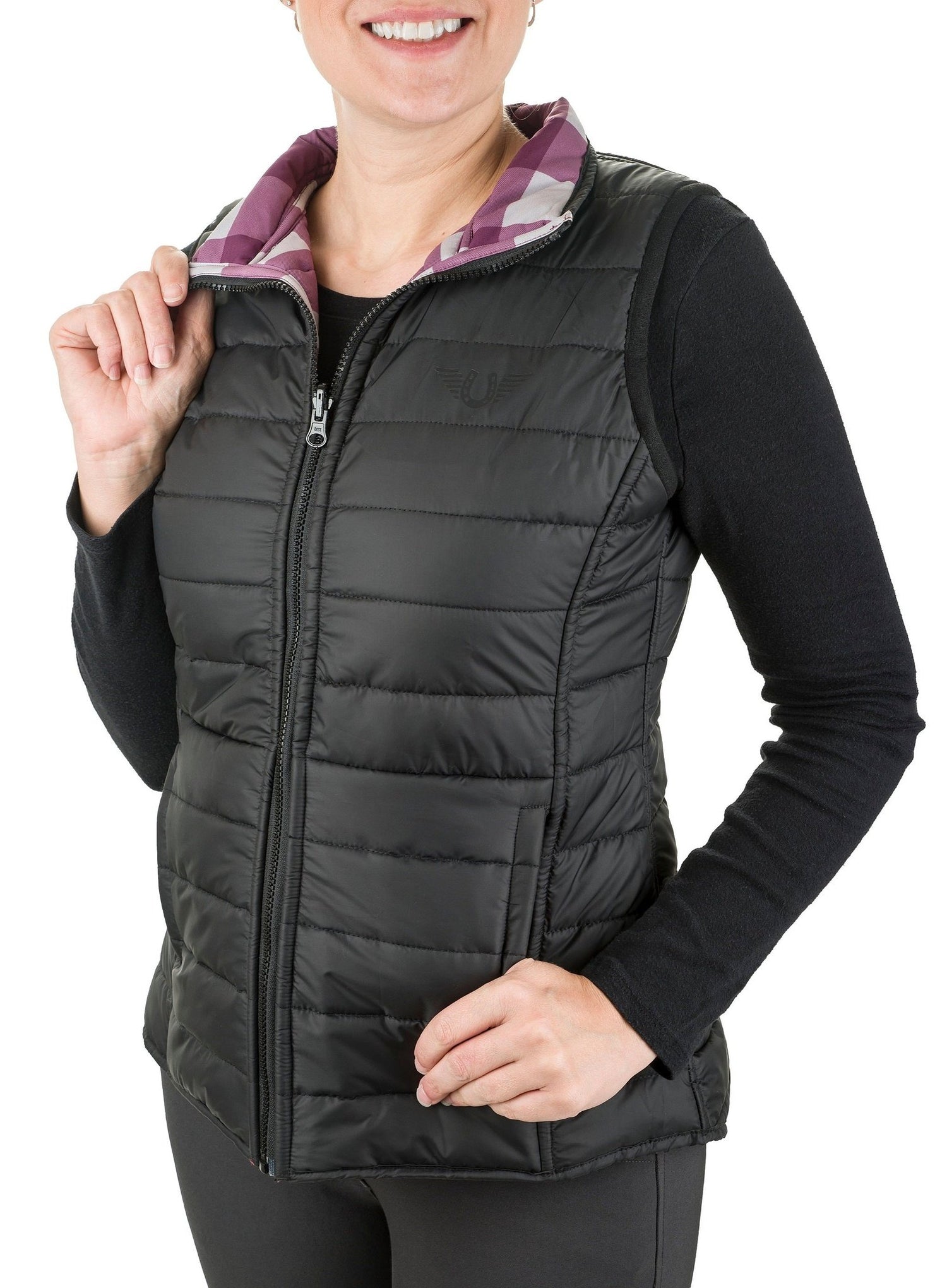 TuffRider Ladies Combination Reversible Vest - Breeches.com