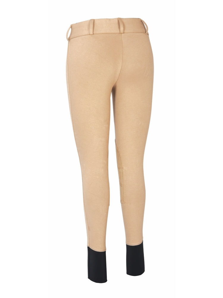 TuffRider Ladies Cotton Lowrise Wide Waistband Breeches (Long) - Breeches.com