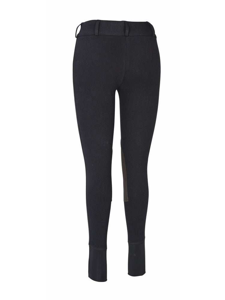 TuffRider Ladies Cotton Lowrise Wide Waistband Breeches (Long) - Breeches.com