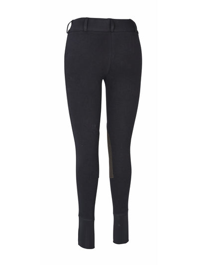 TuffRider Ladies Cotton Lowrise Wide Waistband Breeches (Long) - Breeches.com
