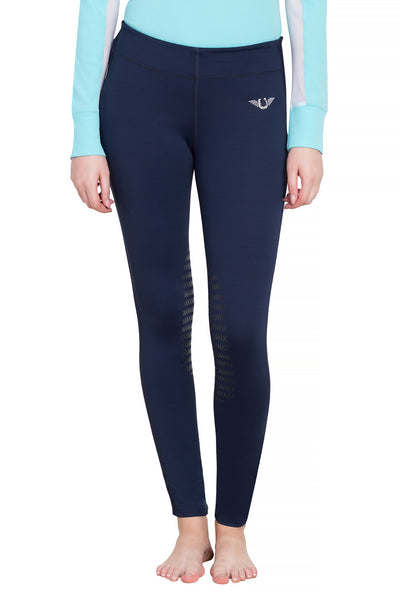 TuffRider Ladies Ventilated Schooling Tights - Breeches.com
