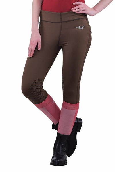 TuffRider Ladies Ventilated Schooling Tights - Breeches.com