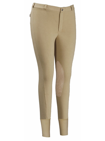 TuffRider Men's Cotton Knee Patch Breeches - Breeches.com