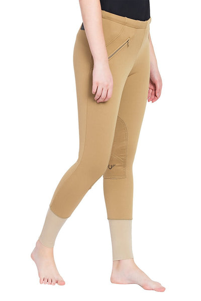 TuffRider Ladies Unifleece Pull-On Winter Breeches - Breeches.com