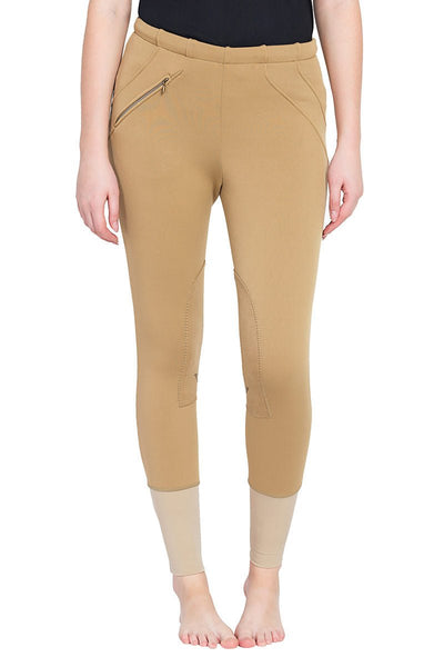 TuffRider Ladies Unifleece Pull-On Winter Breeches - Breeches.com