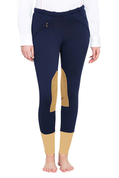 TuffRider Ladies Unifleece Pull-On Winter Breeches - Breeches.com