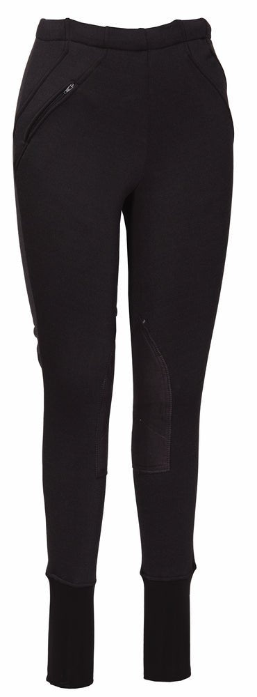 TuffRider Ladies Unifleece Pull-On Winter Breeches - Breeches.com