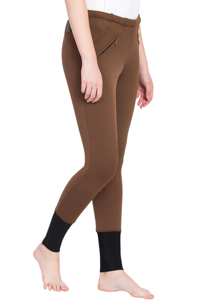 TuffRider Ladies Unifleece Pull-On Winter Breeches - Breeches.com