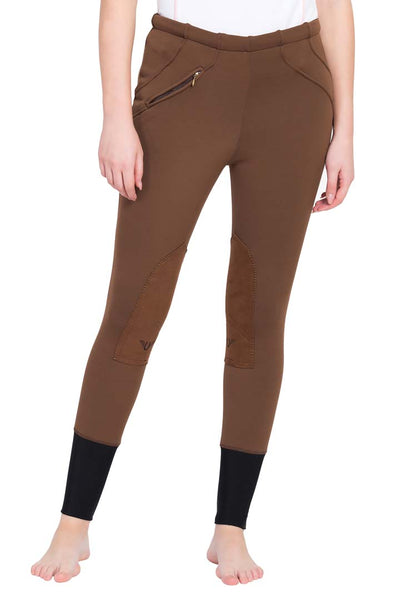 TuffRider Ladies Unifleece Pull-On Winter Breeches - Breeches.com