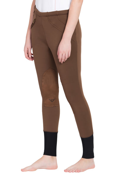 TuffRider Ladies Unifleece Pull-On Winter Breeches - Breeches.com