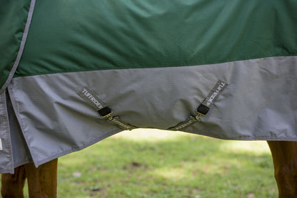 TuffRider Mini 1200D Ripstop Medium Weight 200gms Two Tone Turnout Blanket With Standard Neck - Breeches.com