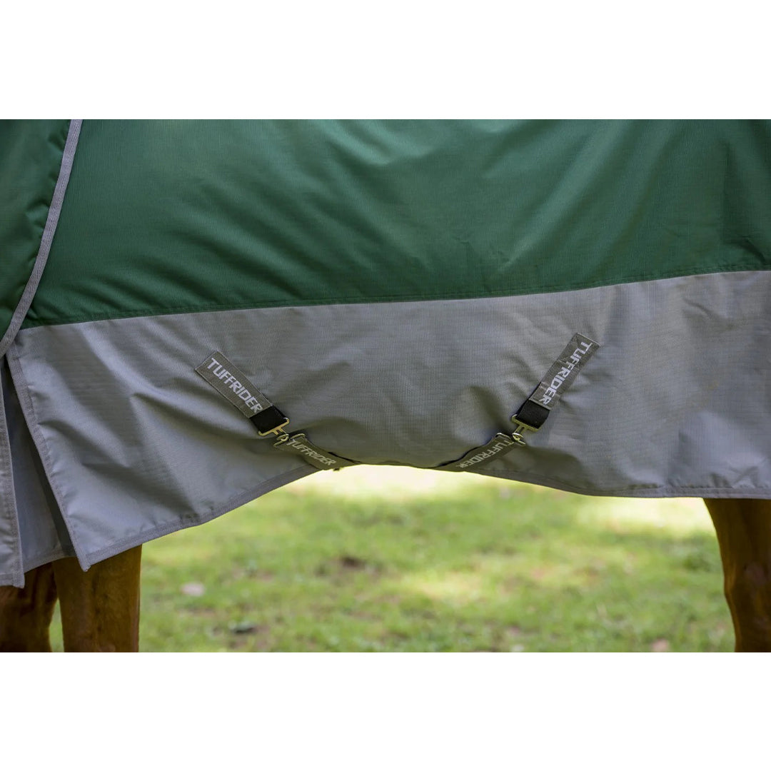 TuffRider Bonum 1200D Medium Weight Detachable Neck Two Tone Turnout Blanket w/ 200gms of fill - Breeches.com