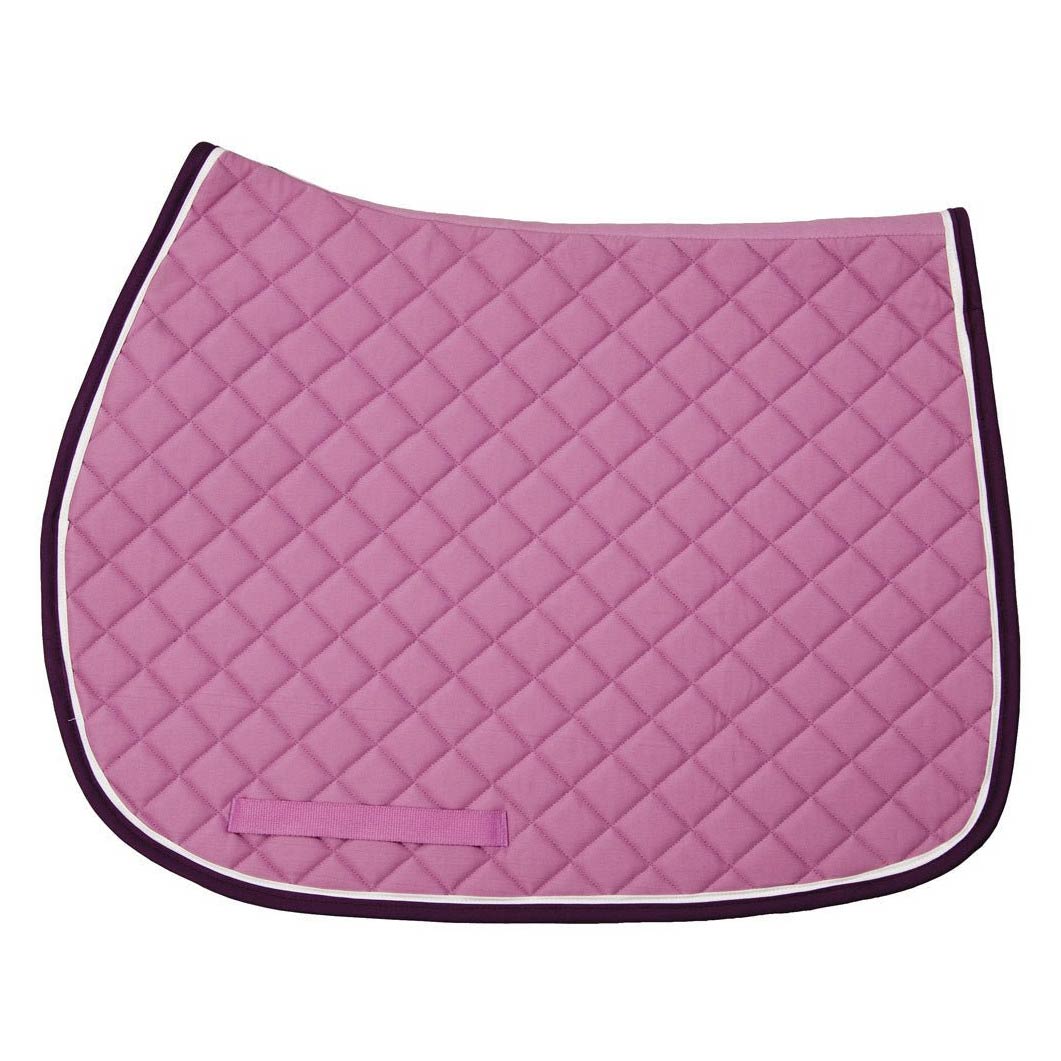TuffRider Basic All Purpose Saddle Pad with Trim and Piping_17