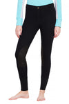 TuffRider Ladies Starter Lowrise Pull-On Knee Patch Breeches - Breeches.com