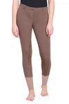 TuffRider Ladies Starter Lowrise Pull-On Knee Patch Breeches - Breeches.com